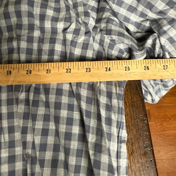 Michael Kors Gray‎ Men's Checkered Shirt XL - Picture 6 of 6